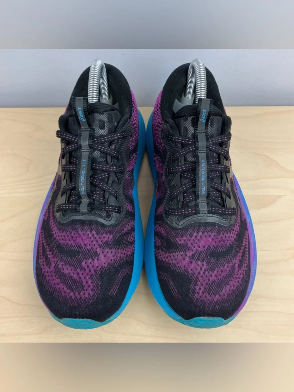 ASICS Women's Purple & Blue Running Shoes - Picture 4 of 12